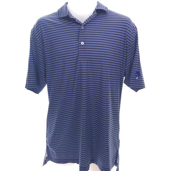 Turtleson Polo Shirts Mens M Lot Of 2 Trails Golf Club Embroidered Logo Medium - Picture 2 of 16